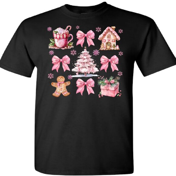 Christmas Bow Graphic Tees - Picture 5 of 16